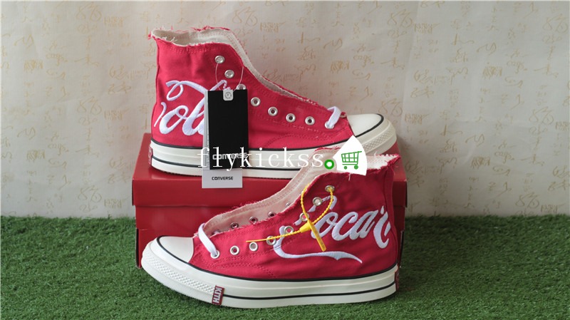 Kith x Coca-Cola x Converse Chuck Taylor All Star 70 Red
